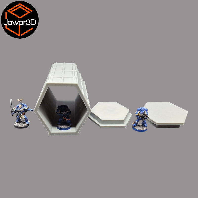 Container - 28mm Wargaming Scatter Terrain Scenery Tabletop Miniature - Only-Games