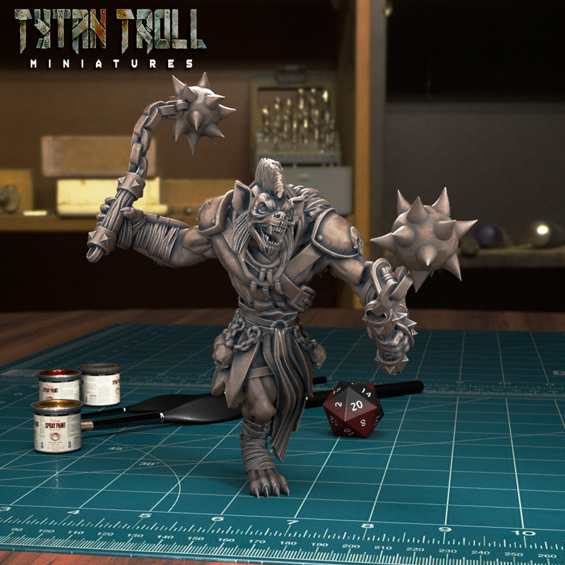 Gnoll Pack - TytanTroll Miniatures - DnD - Fantasy