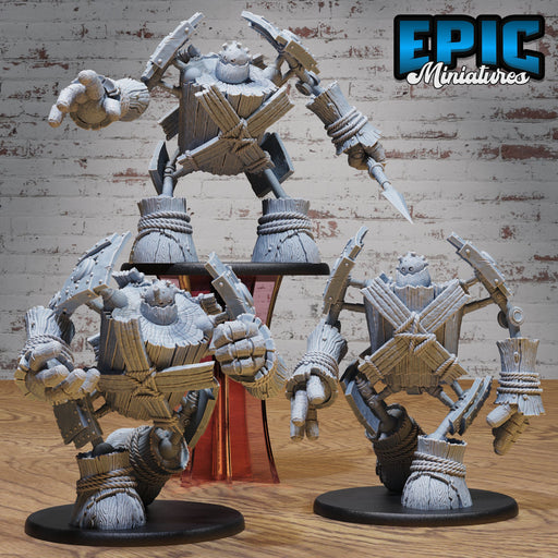 Wooden Construct Golem Set - Only-Games