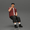 Gangster homie in cap Sitting On the car And Smoking Cigar - Only-Games