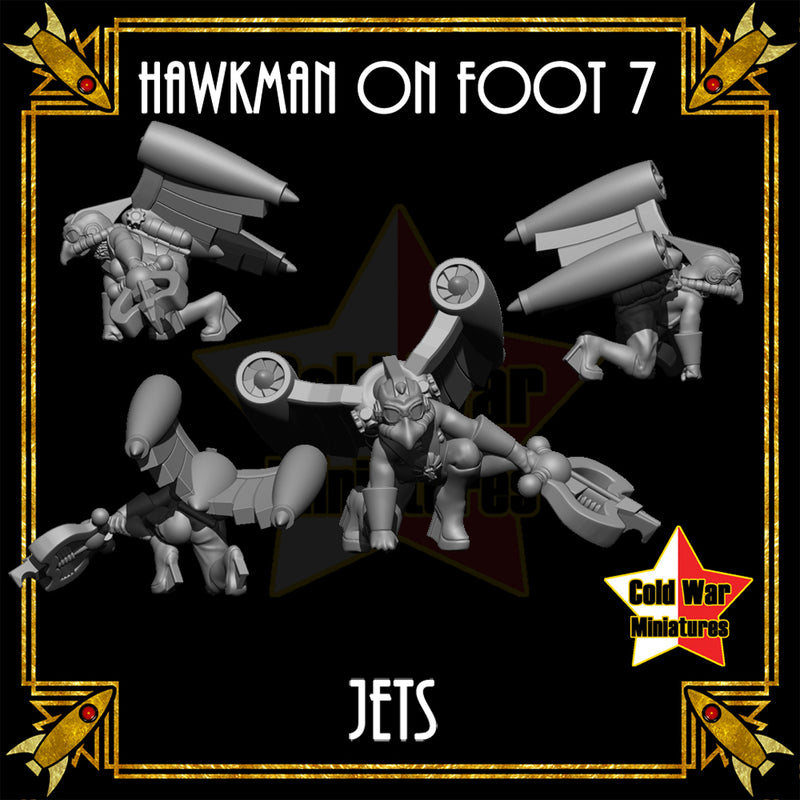 Hawkman on Foot 7 (Jets) - Only-Games