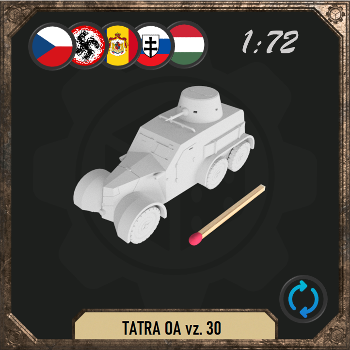 1/72 TATRA OA vz. 30 armoured car