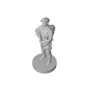 3D Printed WW2 British Airborne w/ Beret Pose 1 (x10) - Only-Games