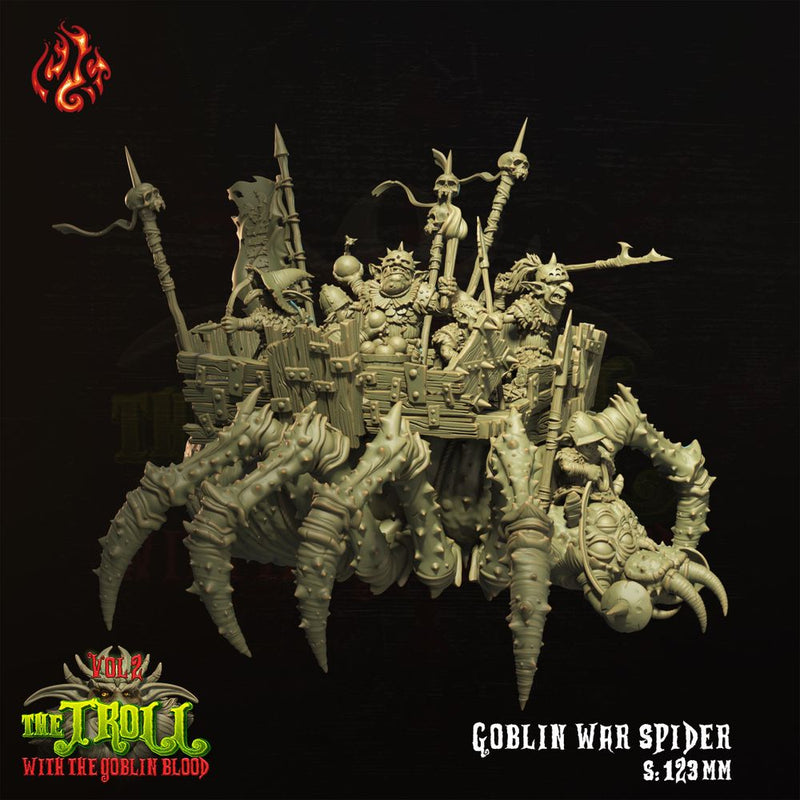 Goblin War Spider and Goblin Crew - Only-Games