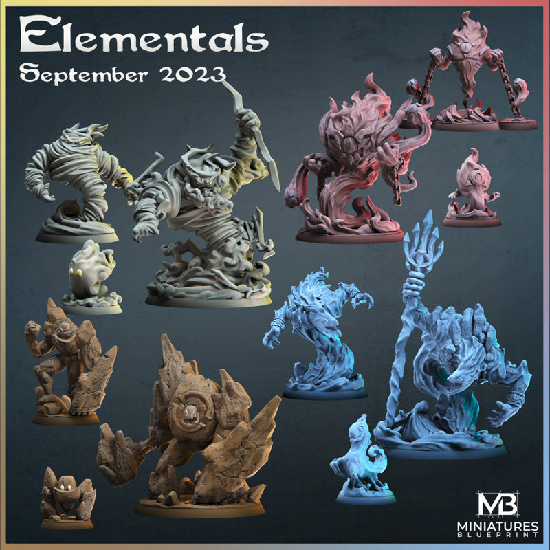 Elementals Bundle (12 Models)