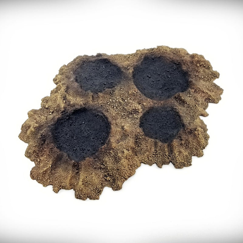 Quad Crater A: Blast Craters Terrain Set - Only-Games