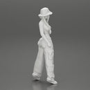 gangster homies lowrider girl posing in hat with pigtail hairstyle - Only-Games