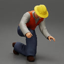 Industry worker sitting and fixing technical issues - Only-Games