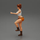 Young girl mechanic climbing - Only-Games