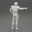 Rugby player standing pointing to the ball - Only-Games