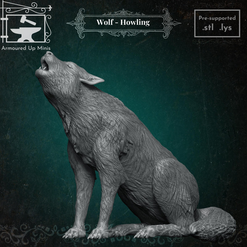 Wolf Howling - Only-Games