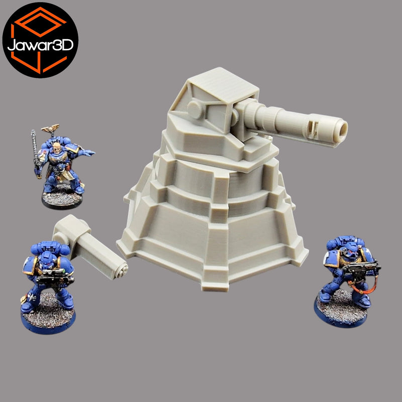 Gun Battery - 28mm Wargaming Scatter Terrain Scenery Tabletop Miniature - Only-Games
