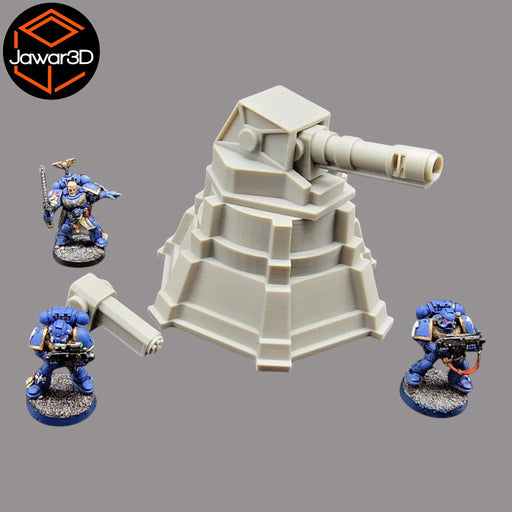 Gun Battery - 28mm Wargaming Scatter Terrain Scenery Tabletop Miniature - Only-Games