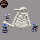 Gun Battery - 28mm Wargaming Scatter Terrain Scenery Tabletop Miniature - Only-Games