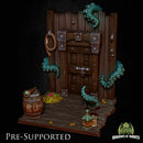 Pirate Scenery [PRE-SUPPORTED] Ship Tentacle Diorama - Only-Games