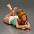 Sexy Bikini Girl Lying in bikini - Only-Games