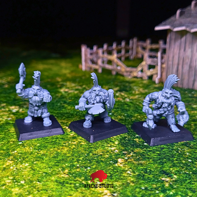 Forgeborn Clan II: Beast Slayers (dwarf unit) - Only-Games