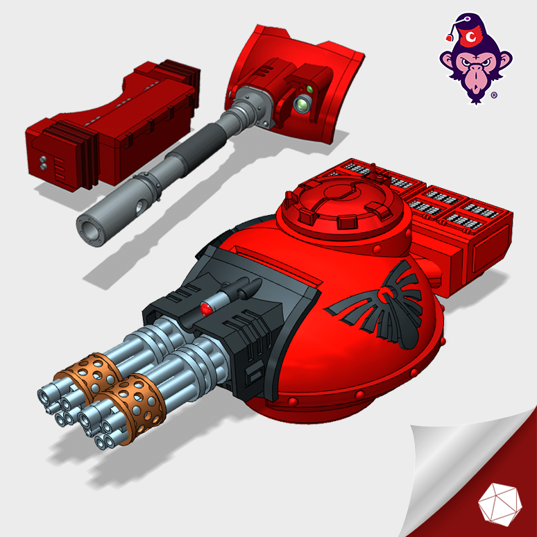 Blood Wing : Phobos Tank Turret Set (OG) - Only-Games