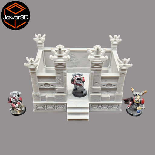 Ancient Shrine - 28mm Wargaming Scatter Terrain Scenery Tabletop Miniature - Only-Games