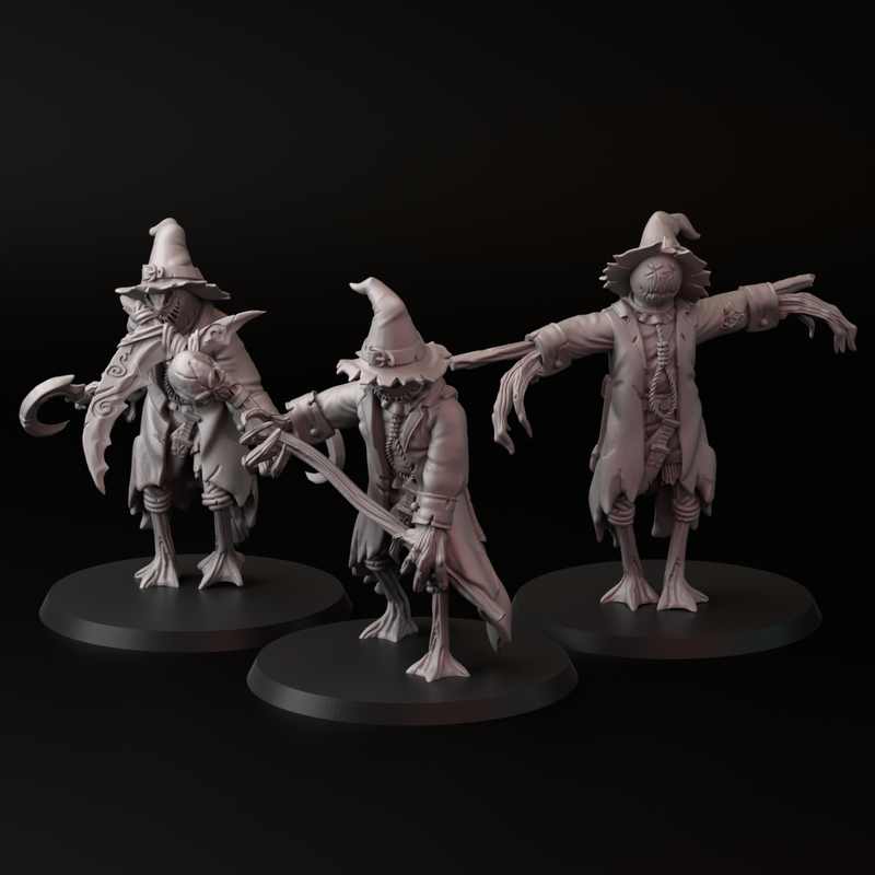 Scarecrows (3 Miniatures) - Only-Games
