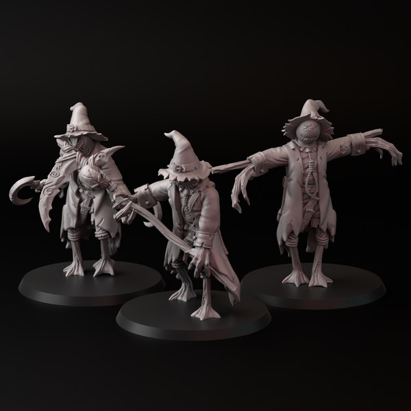 Scarecrows (3 Miniatures)