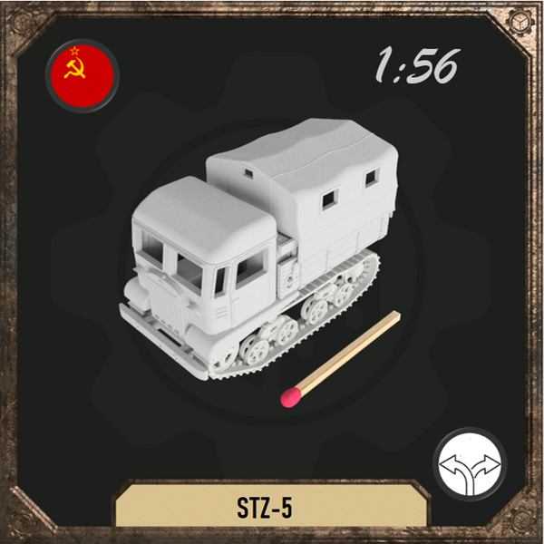 1/56 STZ-5 tracked truck