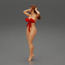 Sexy girl posing in sexy one piece - Only-Games