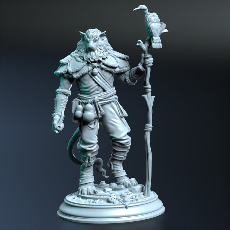 Gruffudd of Tremorrew - Leonin Druid - Only-Games