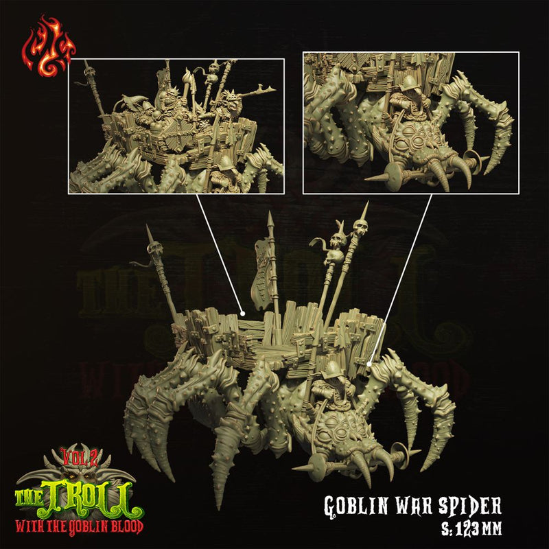 Goblin War Spider and Goblin Crew - Only-Games