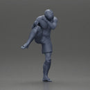 Martial Arts Fighter in Action Pose - Only-Games