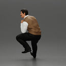 Turkish man in a cravat and slipover sitting - Only-Games