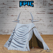 Dark Elf Siege Camp Tent Small - Only-Games