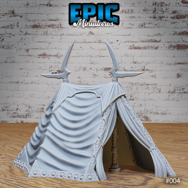 Dark Elf Siege Camp Scatter Set - Only-Games