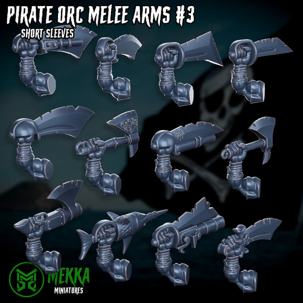 Pirate Orc Melee Arms #3