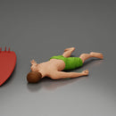 Surfer washed ashore after drowning thrown by the sea - Only-Games