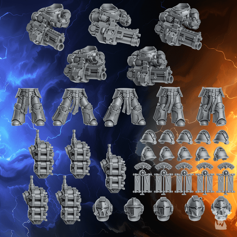 Millennium Wars Grenade Launcher Squad x5 - Only-Games