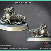 GIANT RATS ON FIRE - Only-Games