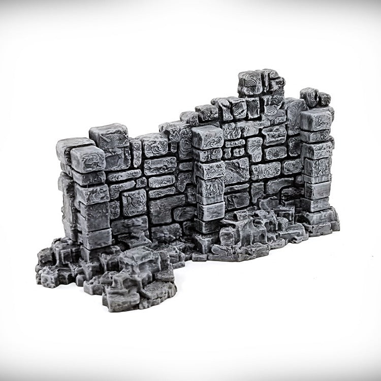 Basic Wall A: Ancient Ruins Terrain Set - Only-Games