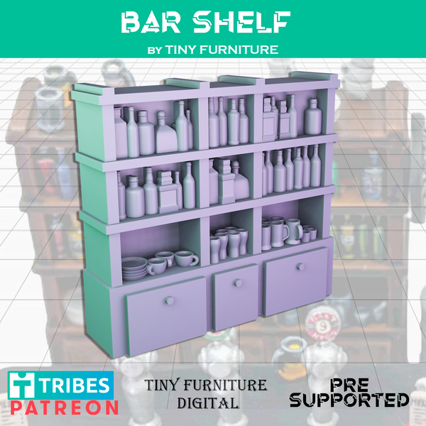 Bar Shelf - Only-Games