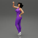 Sexy woman standing and posing in lingerie - Only-Games