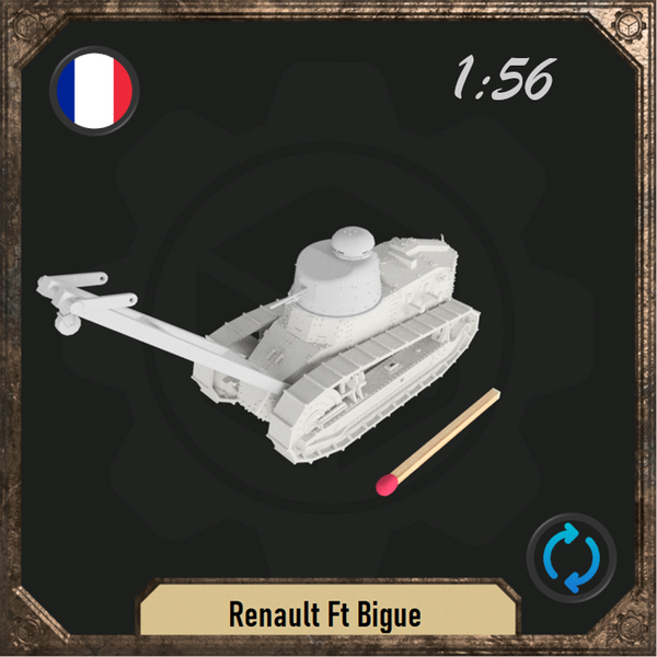 1/56 Renault Ft Bigue (crane)