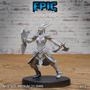Dark Elf Army Axe & Shield - Only-Games