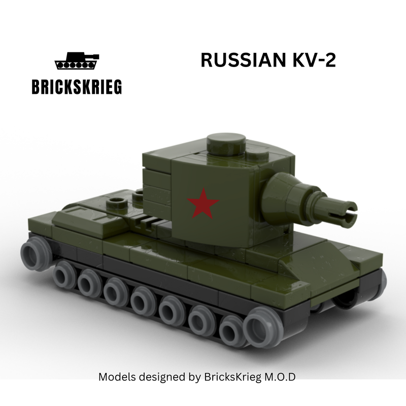Russian KV-2 - Single Model - Only-Games