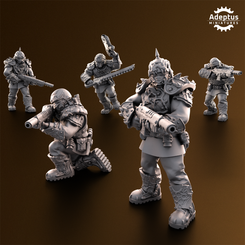 Squad. Sporeblight Regiment. Renegades and Heretics - Only-Games