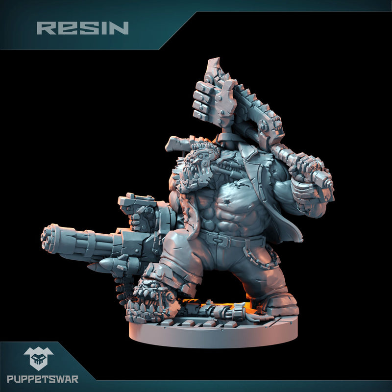 Orc Cyborg Chieftain - Only-Games
