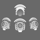 Cyber Samurai T6 Bushi Shoulder Pads Type A - Only-Games