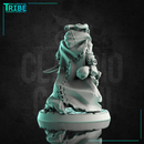 (0184) Satyr faun male thief thief assassin pirate with cloak and treasure - Only-Games