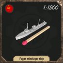 1/1200 Fugas minelayer ship - Only-Games