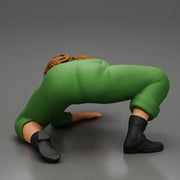 mechanic woman lying under the car - Only-Games