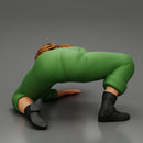 mechanic woman lying under the car - Only-Games